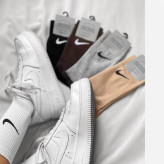 جوراب بیسیک unisex نایکی ساق بلند کش انگلیسی 10104