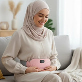 کمربند ماساژوری حرارتی ۴ حالته، مناسب برای کاهش درد قاعدگی (پریودی)