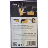 پاوربانک وارداتی زیم ZIME مدل B13 ظرفیت 30000 میلی آمپر FAST مقاوم در برابر خط و خش