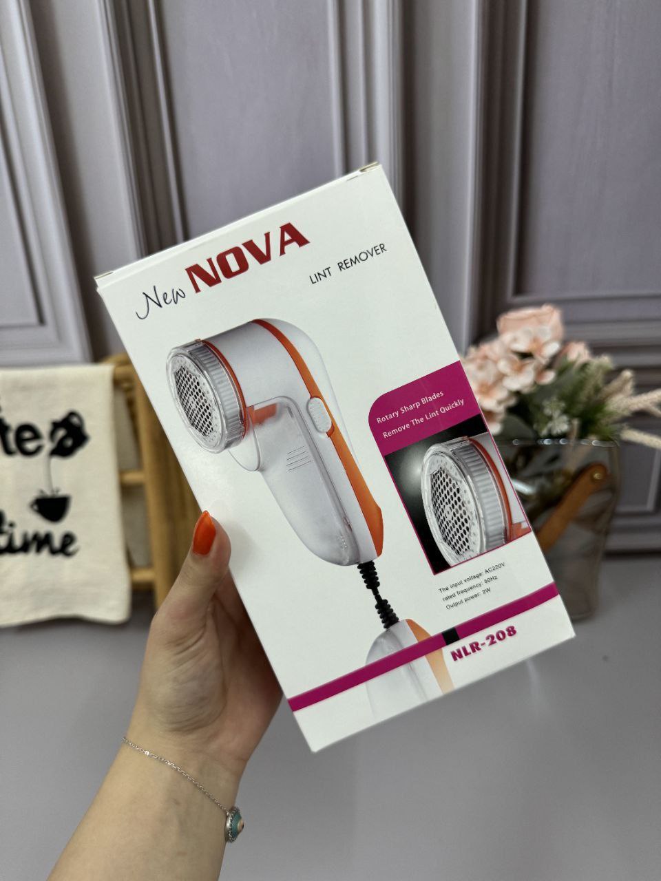 پرزگیر برقی لباس برند با کیفیت Nova مناسب انواع پارچه