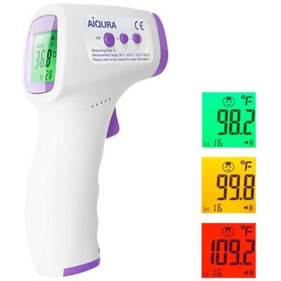 تب‌سنج و دماسنج کودک مدل AD801 با سنسور حرارتی