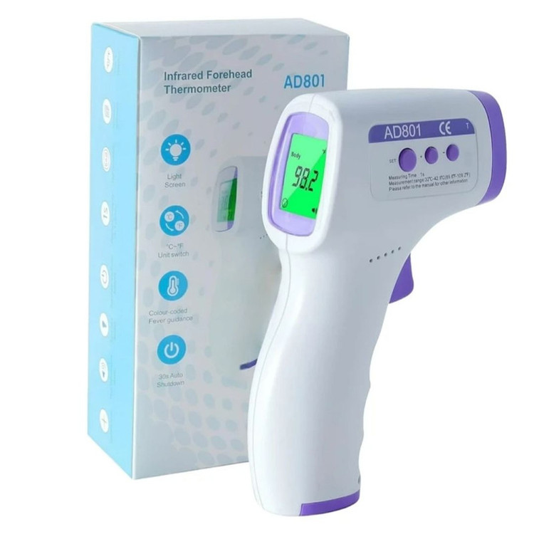 تبسنج و دماسنج کودک مدل AD801 با سنسور حرارتی
