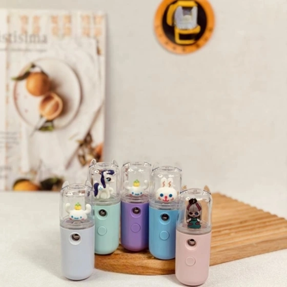 دستگاه بخور سرد جیبی عروسکی مناسب آبرسانی صورت در گرما نانو Nano Mist Sprayer