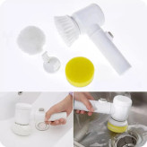 برس شستشو شارژی مدل Magic Brush مناسب سطوح سینک ظرفشویی، روشویی، اجاق گاز، سطوح سرامیکی، خودرو، فرش و مبلمان