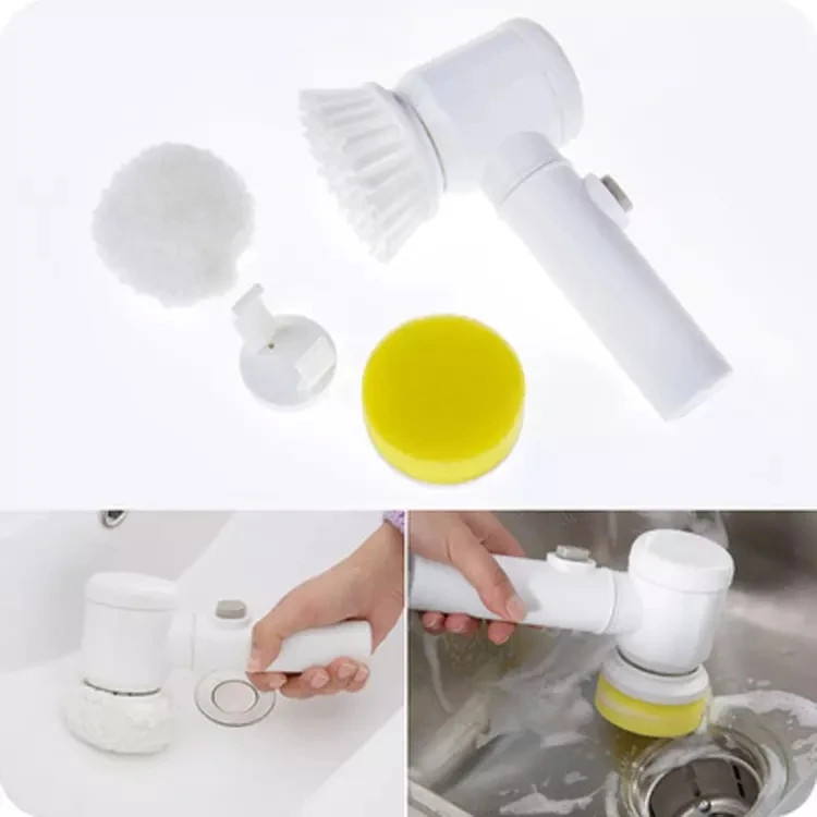 برس شستشو شارژی مدل Magic Brush مناسب سطوح سینک ظرفشویی، روشویی، اجاق گاز، سطوح سرامیکی، خودرو، فرش و مبلمان