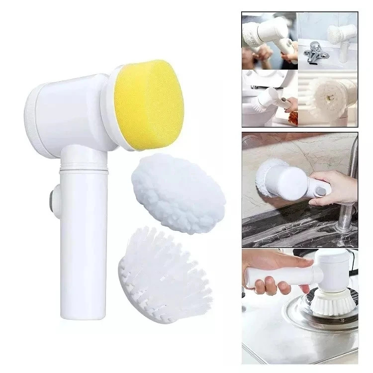 برس شستشو شارژی مدل Magic Brush مناسب سطوح سینک ظرفشویی، روشویی، اجاق گاز، سطوح سرامیکی، خودرو، فرش و مبلمان